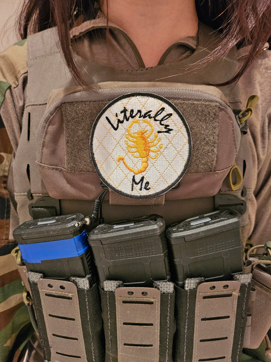 Literally Me Patch (2 inch version)